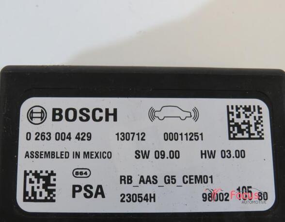 Control unit for parking support PEUGEOT 308 II (LB_, LP_, LW_, LH_, L3_)