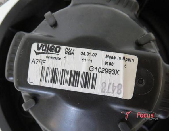 Interior Blower Motor PEUGEOT 207 CC (WD)