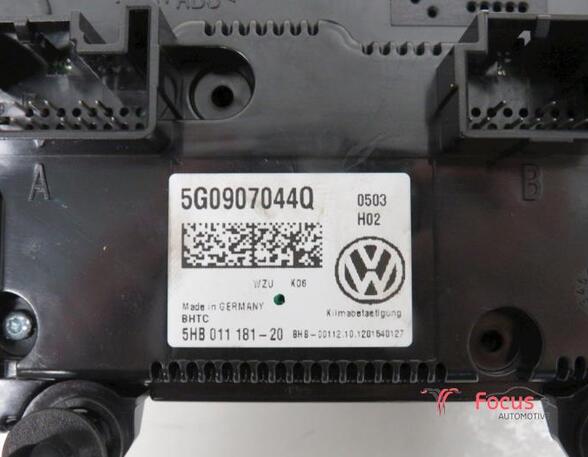 Heating & Ventilation Control Assembly VW Golf VII (5G1, BE1, BE2, BQ1)