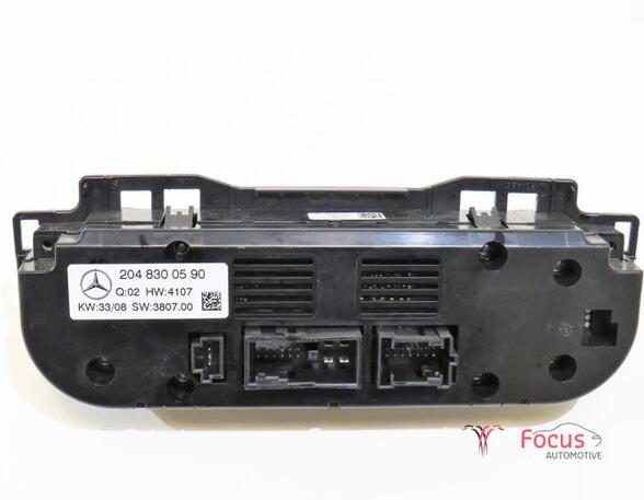 Heating & Ventilation Control Assembly MERCEDES-BENZ C-Klasse T-Model (S204)