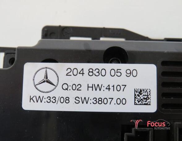 Heating & Ventilation Control Assembly MERCEDES-BENZ C-Klasse T-Model (S204)