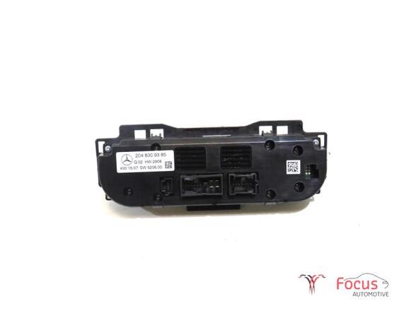 Heating & Ventilation Control Assembly MERCEDES-BENZ C-Klasse (W204), MERCEDES-BENZ C-Klasse T-Model (S204)