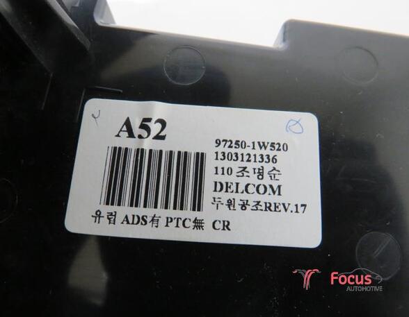 Heating & Ventilation Control Assembly KIA RIO III (UB), KIA RIO III Saloon (UB)