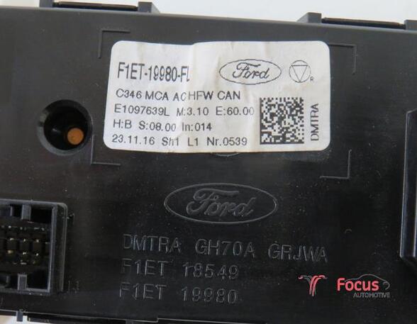 Heating & Ventilation Control Assembly FORD FOCUS III