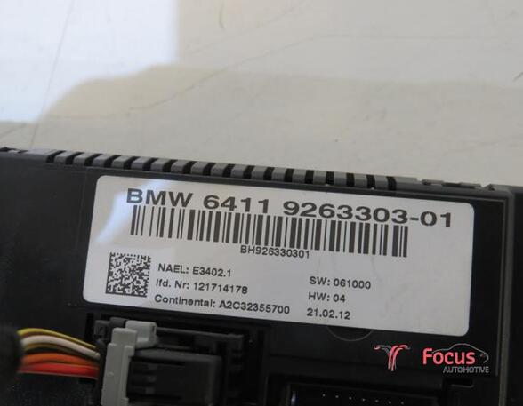 Heating & Ventilation Control Assembly BMW X1 (E84)