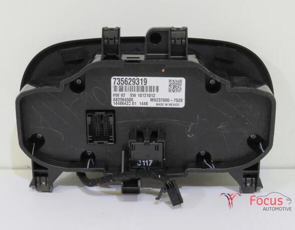 Heating & Ventilation Control Assembly FIAT 500 (312_), FIAT 500 C (312_), ABARTH 500C / 595C / 695C (312_), ABARTH 500 / 595 / 695 (312_)