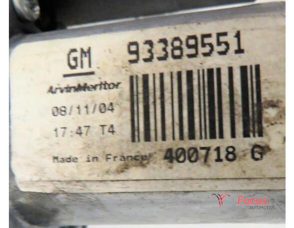 Fensterheber links vorne Opel Meriva A  93389551 P9202405