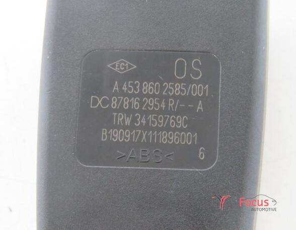 Seat Belt Buckle RENAULT Twingo III (BCM)