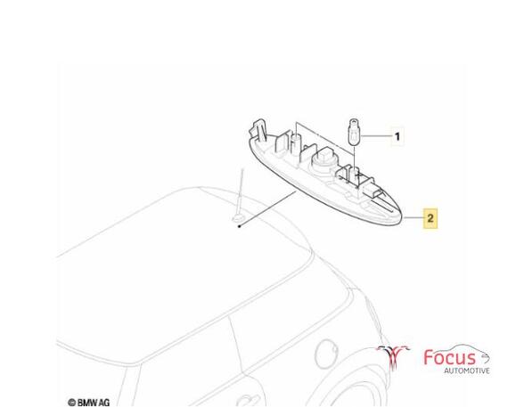 Interieurverlichting MINI Mini (R56)