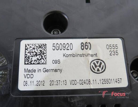 Instrument Cluster VW Golf VII (5G1, BE1, BE2, BQ1)