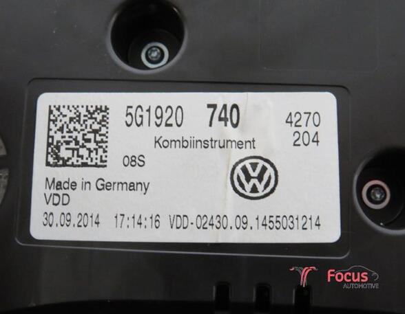 Aanwijsinstrument VW Golf VII (5G1, BE1, BE2, BQ1)