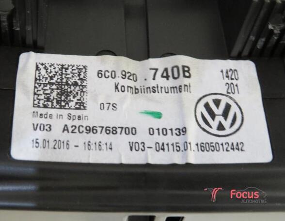 Aanwijsinstrument VW POLO (6R1, 6C1), VW POLO Van (6R)