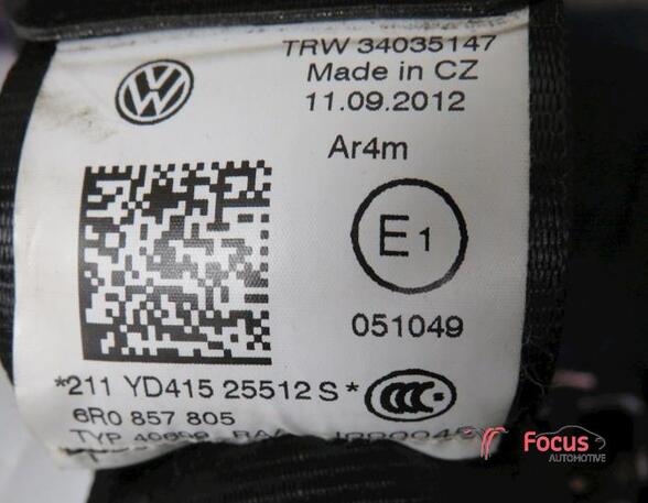 Safety Belts VW Polo (6C1, 6R1)