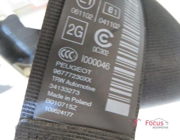 Safety Belts PEUGEOT 308 SW II (LC_, LJ_, LR_, LX_, L4_)