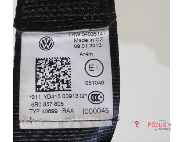 Safety Belts VW Polo (6C1, 6R1)