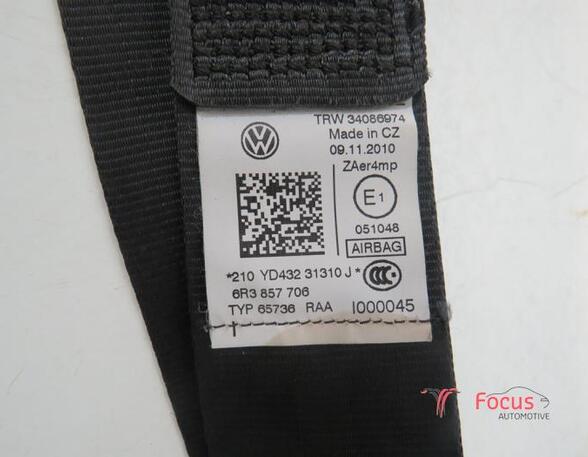 Safety Belts VW Polo (6C1, 6R1)