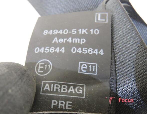 Safety Belts OPEL Agila (B) (B H08)