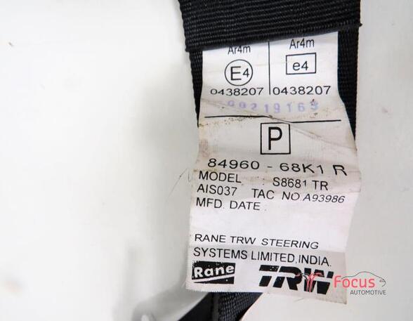 Safety Belts NISSAN Pixo (UA0)