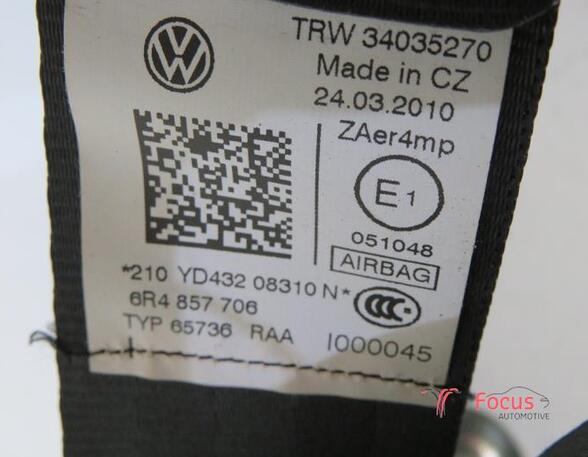 Sicherheitsgurt rechts vorne VW Polo V 6R, 6C 6R4857706 P19285991