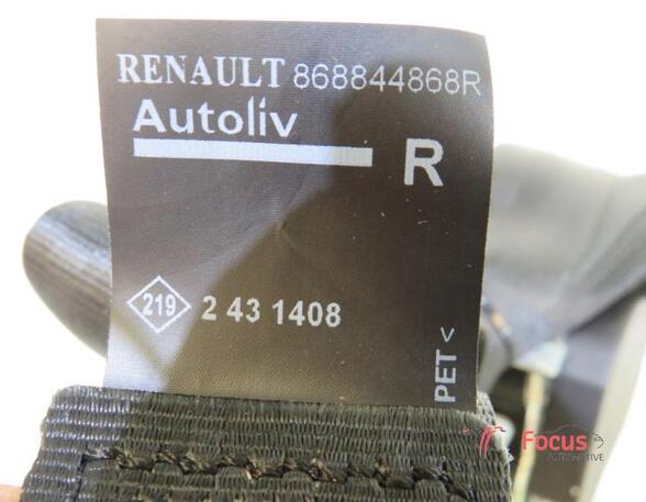 Safety Belts RENAULT Captur I (H5, J5), RENAULT Clio IV (BH)