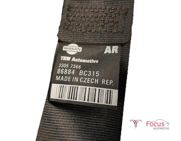 Safety Belts NISSAN Micra III (K12)