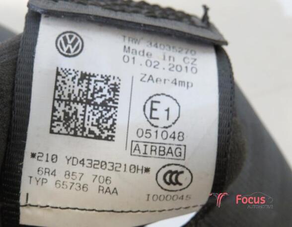 Sicherheitsgurt rechts vorne VW Polo V 6R, 6C 6R4857706 P20754970