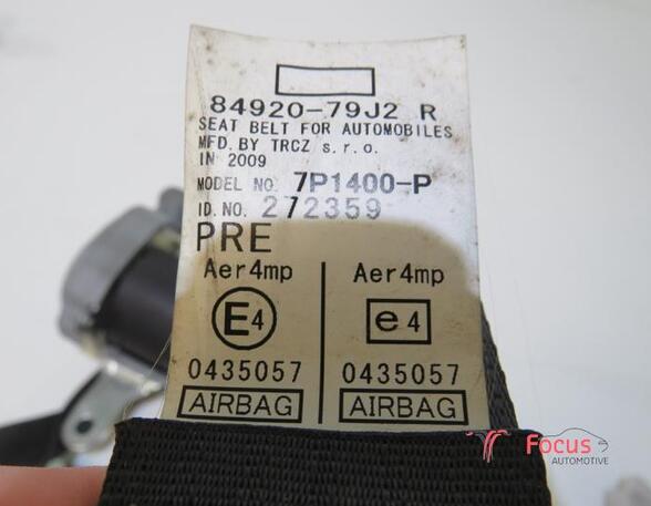 Safety Belts SUZUKI SX4 (EY, GY), SUZUKI SX4 Saloon (GY, RW)