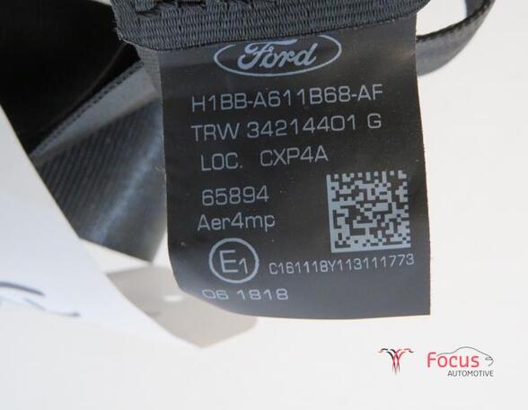 Safety Belts FORD FIESTA VII (HJ, HF)