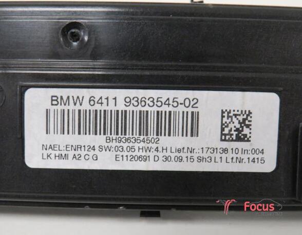 Temperaturanzeige BMW 1er F20 64119363545 P11376510