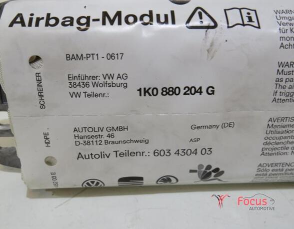 Airbag Beifahrer VW Golf V 1K 1K0880204G P19645323