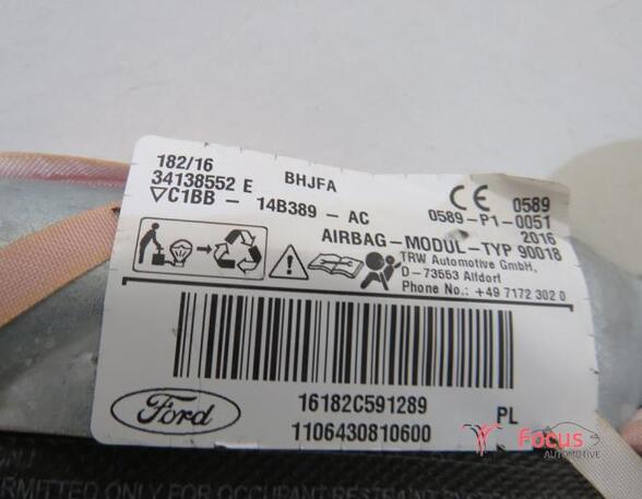 Dak Airbag FORD FIESTA VI (CB1, CCN), FORD FIESTA VI Van