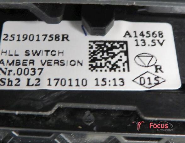 P12204059 Schalter für Leuchtweitenregelung RENAULT Twingo III (BCM) 251901758R