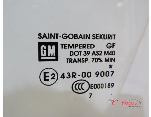 Door Glass OPEL Corsa D (S07)