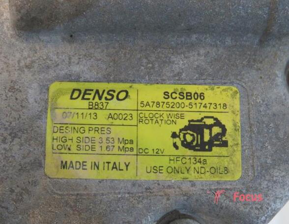 Air Conditioning Compressor FIAT 500 (312), FIAT 500 C (312)