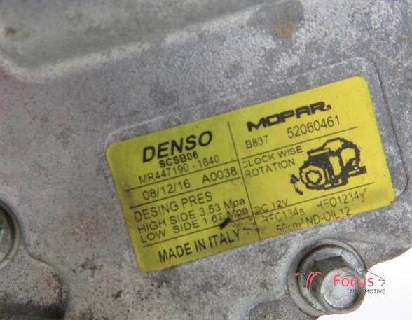 Airco Compressor FIAT PANDA (169_), FIAT 500 (312_), FIAT 500 C (312_), FIAT PANDA (312_, 319_)