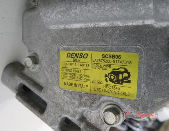 Airco Compressor FIAT PANDA (169_), FIAT 500 (312_), FIAT 500 C (312_), FIAT PANDA (312_, 319_)