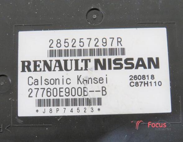 Control unit for air conditioning RENAULT Captur I (H5, J5), RENAULT Clio IV (BH)