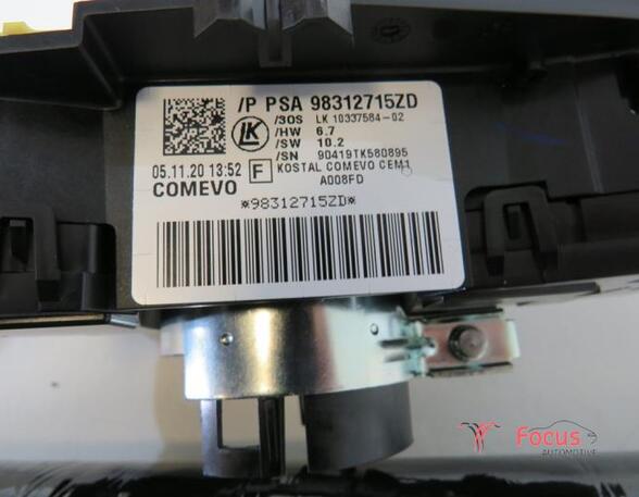 Steering Column Switch CITROËN C3 III (SX), CITROËN C3 II (SC_)