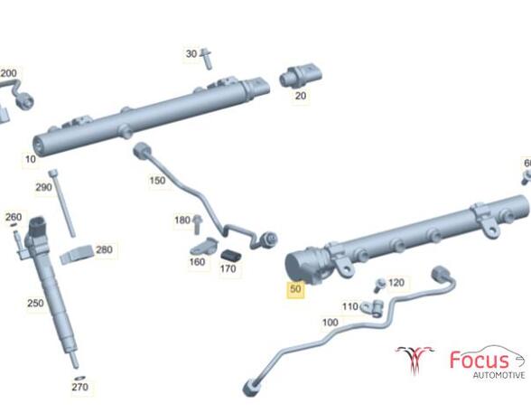 Abstellvorrichtung für Einspritzanlage Mercedes-Benz C-Klasse W204 A6420780149 P21025906