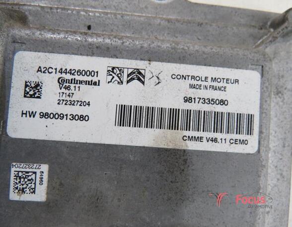 Control unit for engine CITROËN C3 II (SC_), CITROËN C3 III (SX), PEUGEOT 208 I (CA_, CC_)