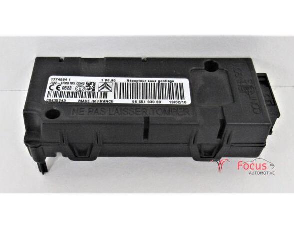 Control unit for tyre pressure control system PEUGEOT 3008 Großraumlimousine (0U_)