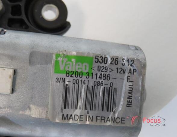 Wiper Motor RENAULT Twingo II (CN0)