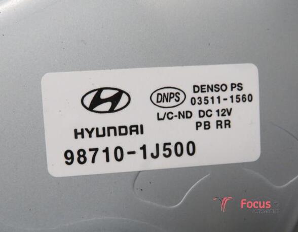 Wischermotor hinten Hyundai i20 PB 987101J500 P10569995