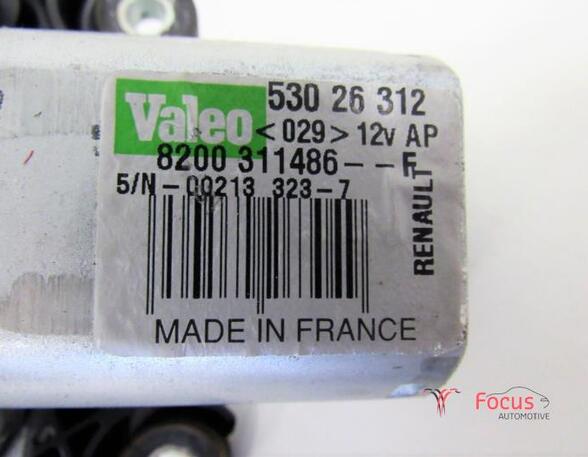 Wiper Motor RENAULT Twingo II (CN0)