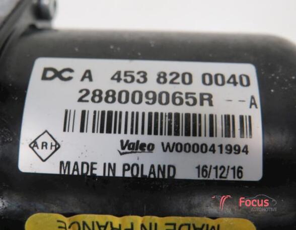 Wiper Motor RENAULT Twingo III (BCM)