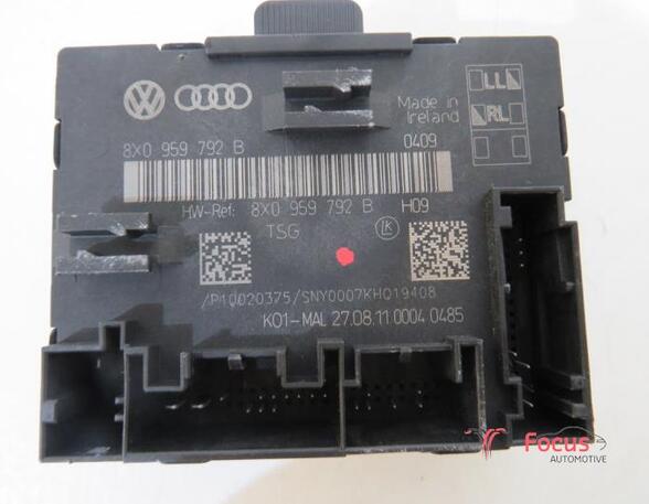 Central Locking System AUDI A1 (8X1, 8XK), AUDI A1 Sportback (8XA, 8XF)