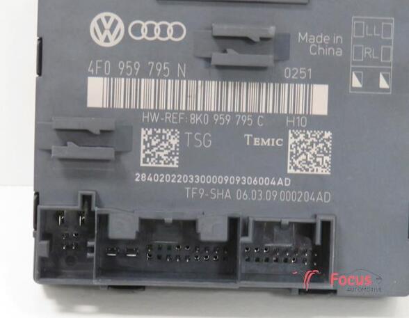 Central Locking System AUDI A4 Allroad (8KH, B8)