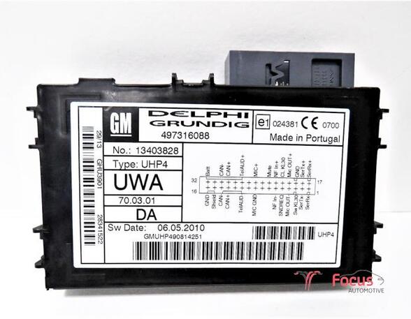 Control unit central electric (BCM) OPEL CORSA D (S07)