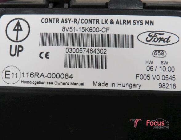 Control unit central electric (BCM) FORD FIESTA VI (CB1, CCN)