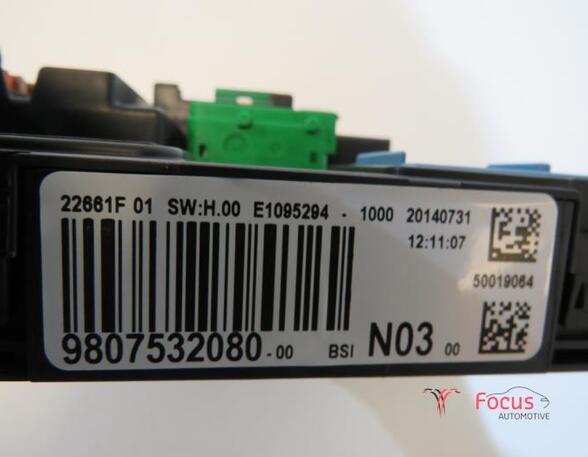 Control unit central electric (BCM) PEUGEOT 208 I (CA_, CC_)